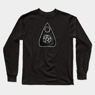 Galaxy pentacle planchette art Long Sleeve T-Shirt